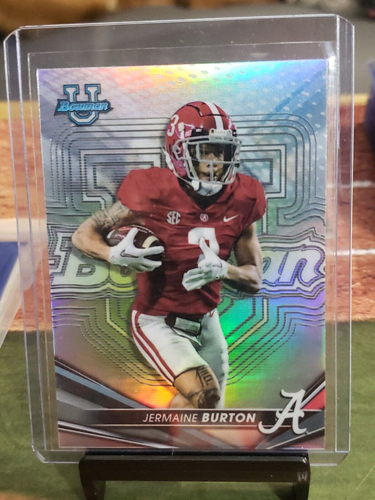 2023 Bowman’s Best University Refractor Jermaine Burton Alabama