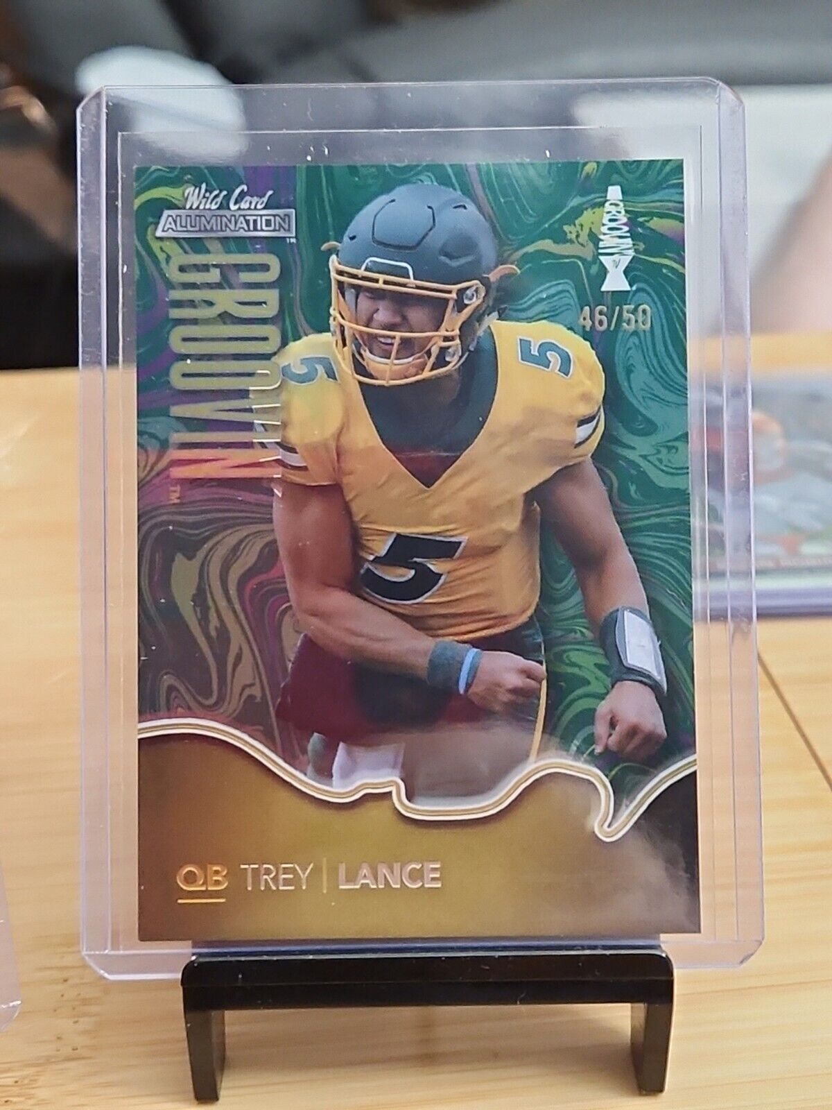 2021 wild card aluminations trey lance Lot