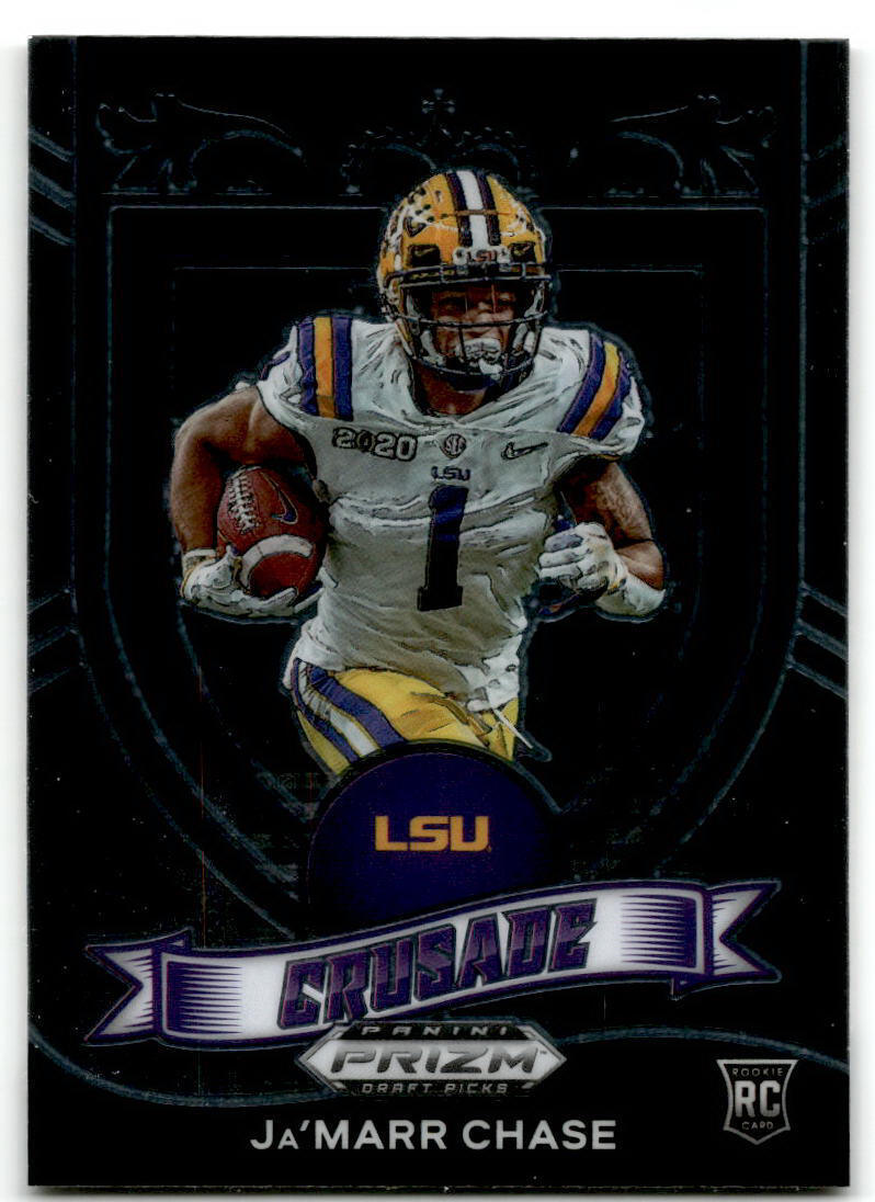 2021 Panini Prizm Draft Picks Collegiate #162 Ja'Marr Chase NM