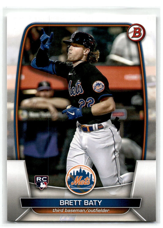 2023 Bowman #80 Brett Baty NM