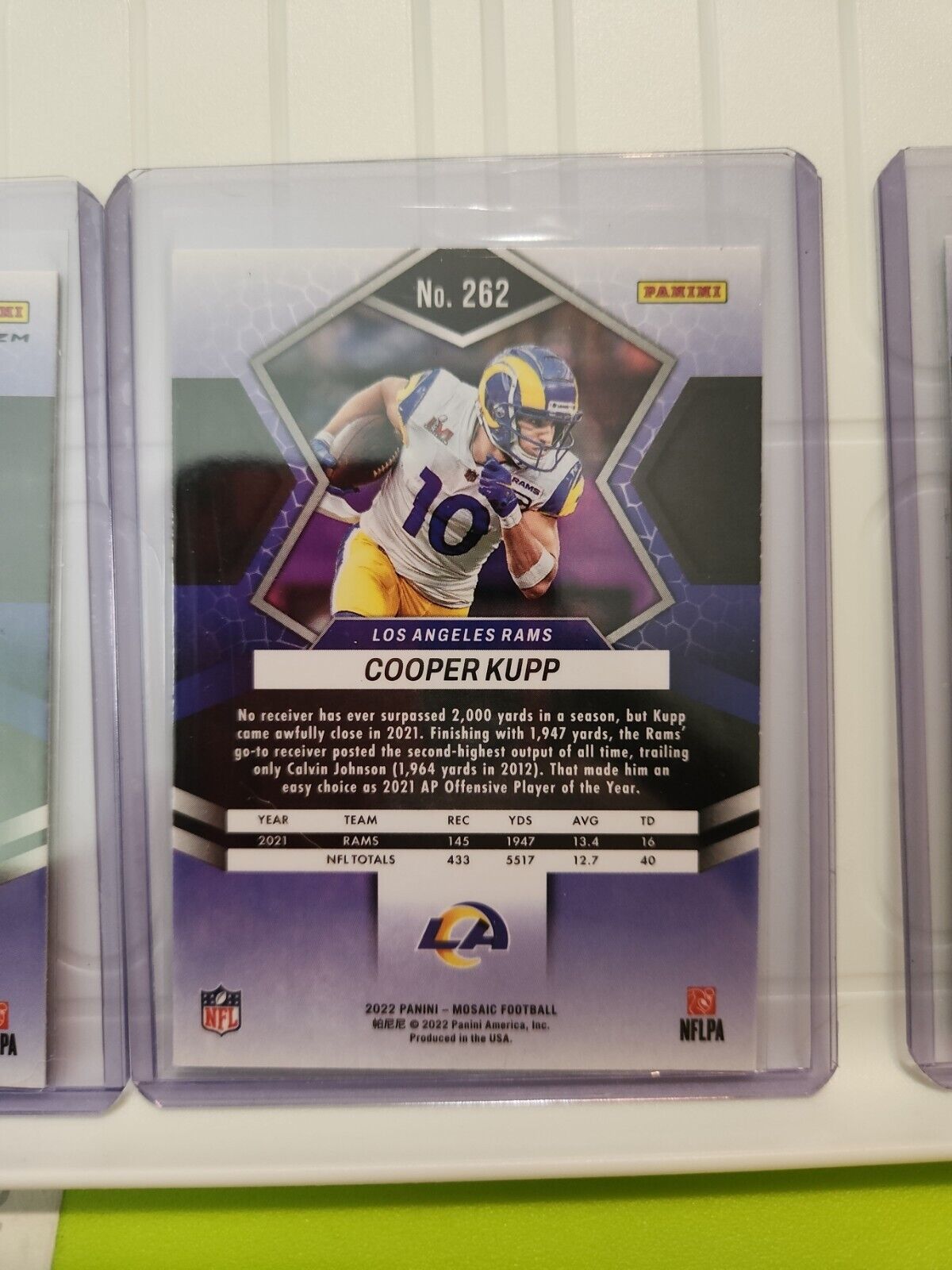 2022 mosaic football Cooper Kupp Lot