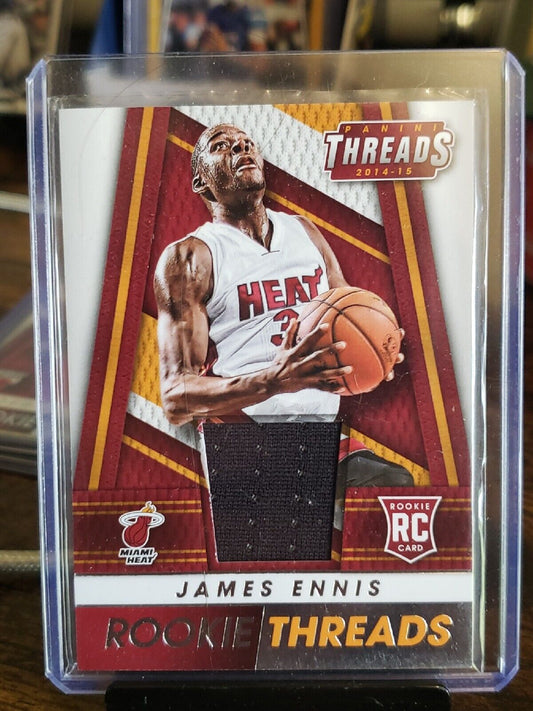 2014-15 Panini Threads - Rookie Threads #72 James Ennis (MEM, RC)