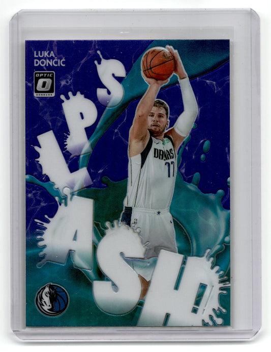 2020 Donruss Optic #9 Luka  Doncic Splash! NM