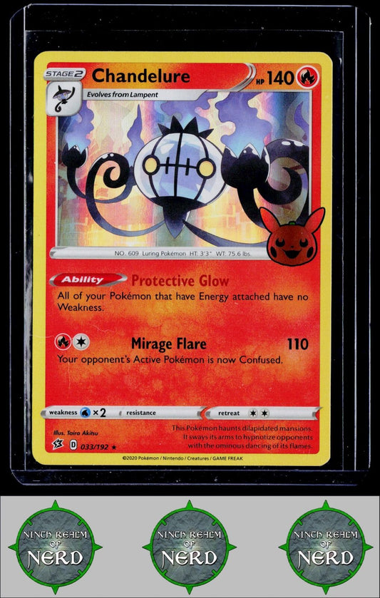 Chandelure Trick or Trade BOOster  #033/192 Promo