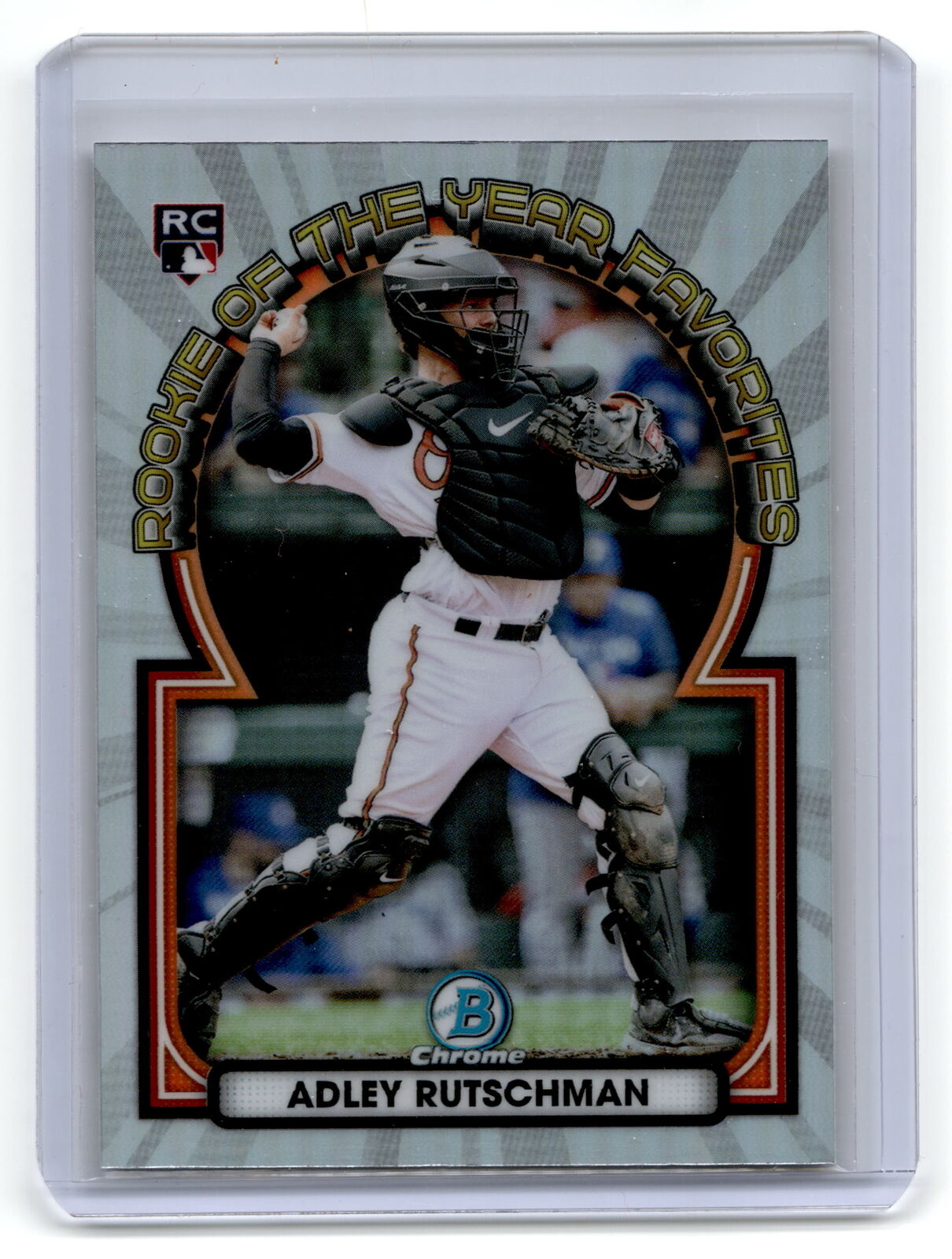 2023 Bowman #ROYF-4 Adley Rutschman Rookie of the Year Favorites NM