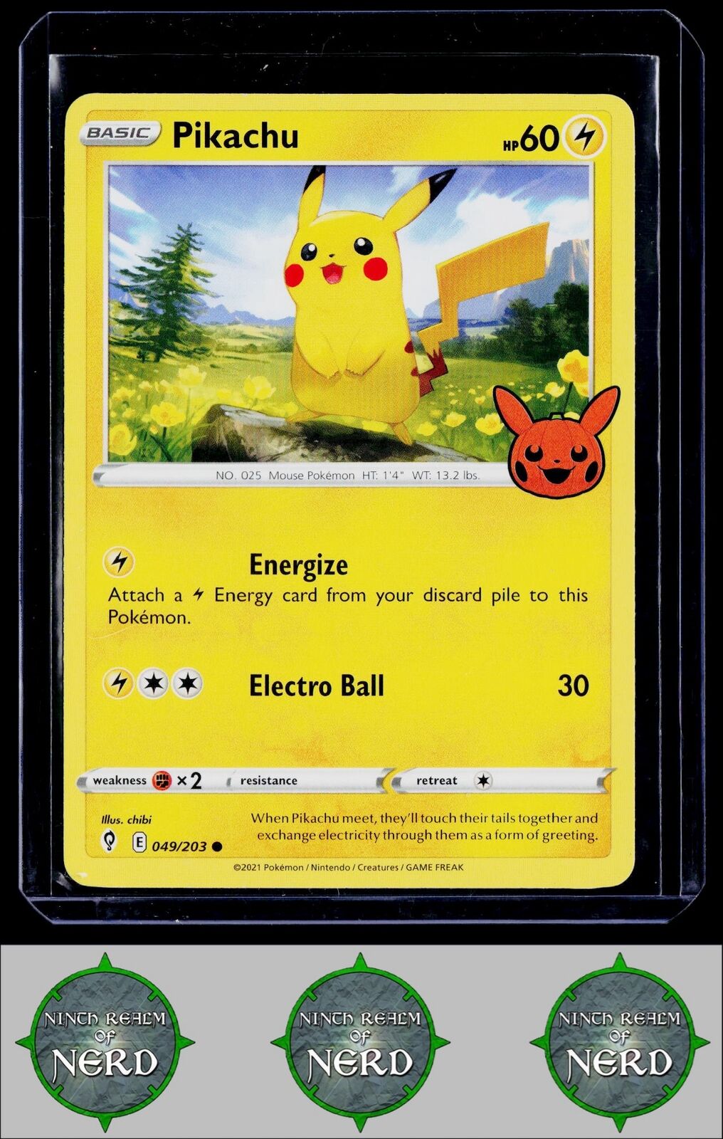 Pikachu Trick or Trade BOOster #049/203 Promo