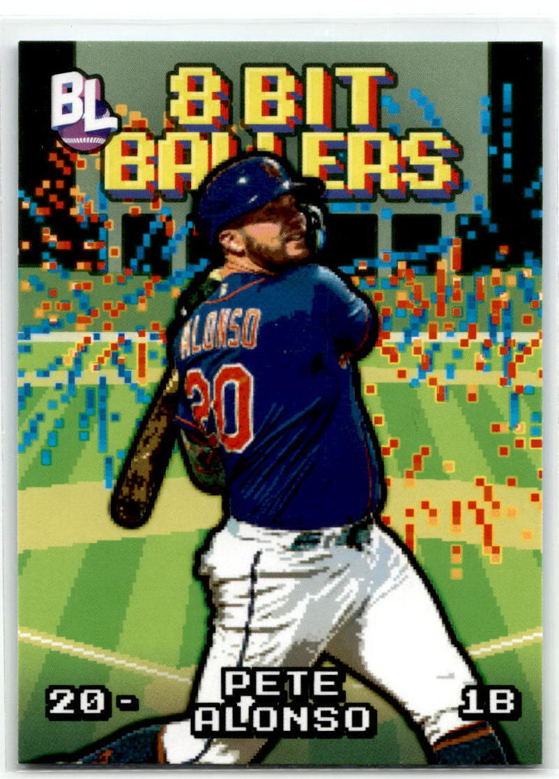 2023 Topps Big League #8B-13 Pete Alonso 8 Bit Ballers NM