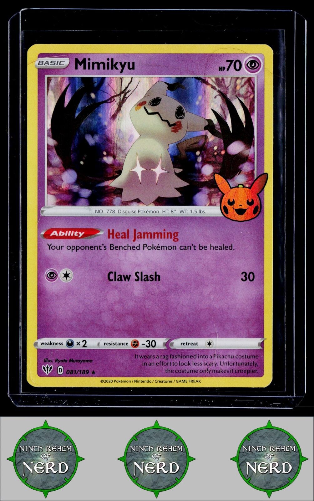 Mimikyu Trick or Trade BOOster  #081/189 Promo