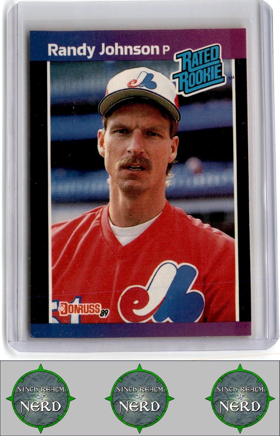 1989 Donruss #42d Randy Johnson