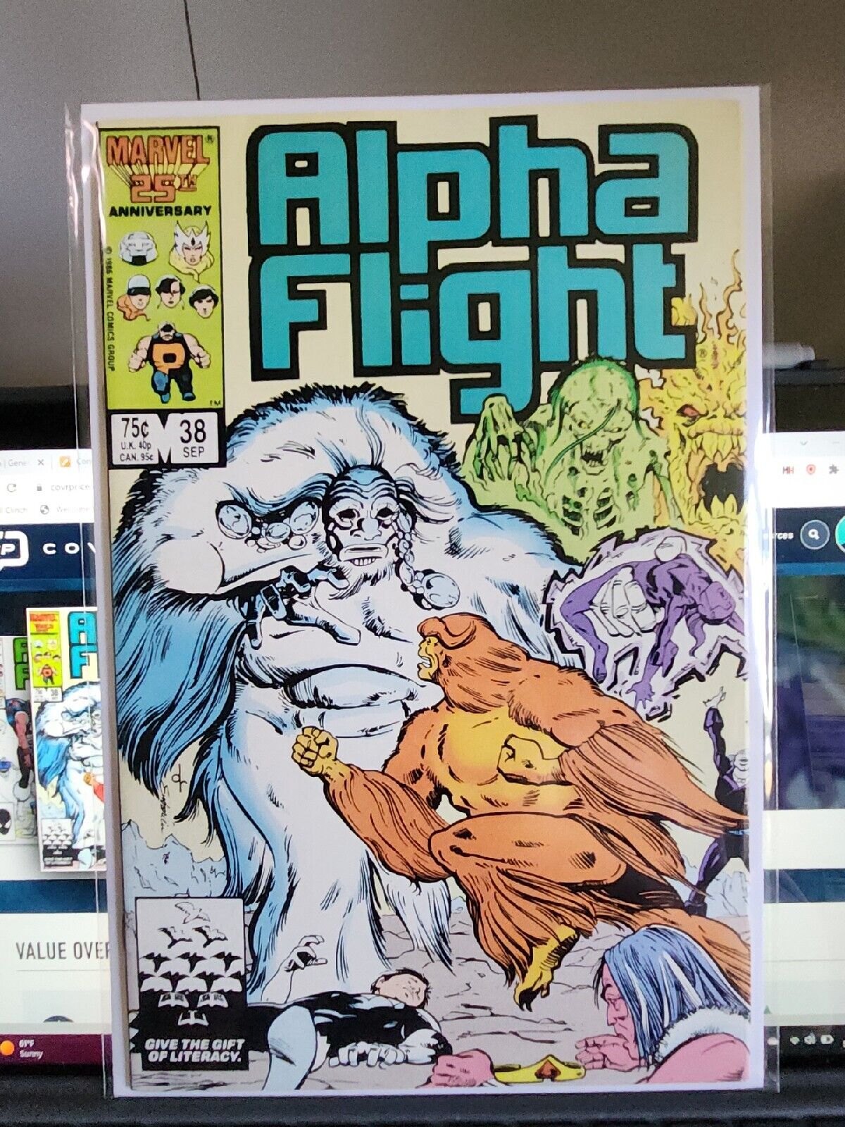 Alpha Flight #38 (Marvel 1986) BAGGED BOARDED~