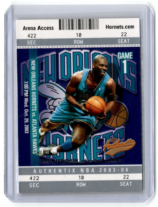 2003-04 Fleer Authentix #28 Jamal Mashburn