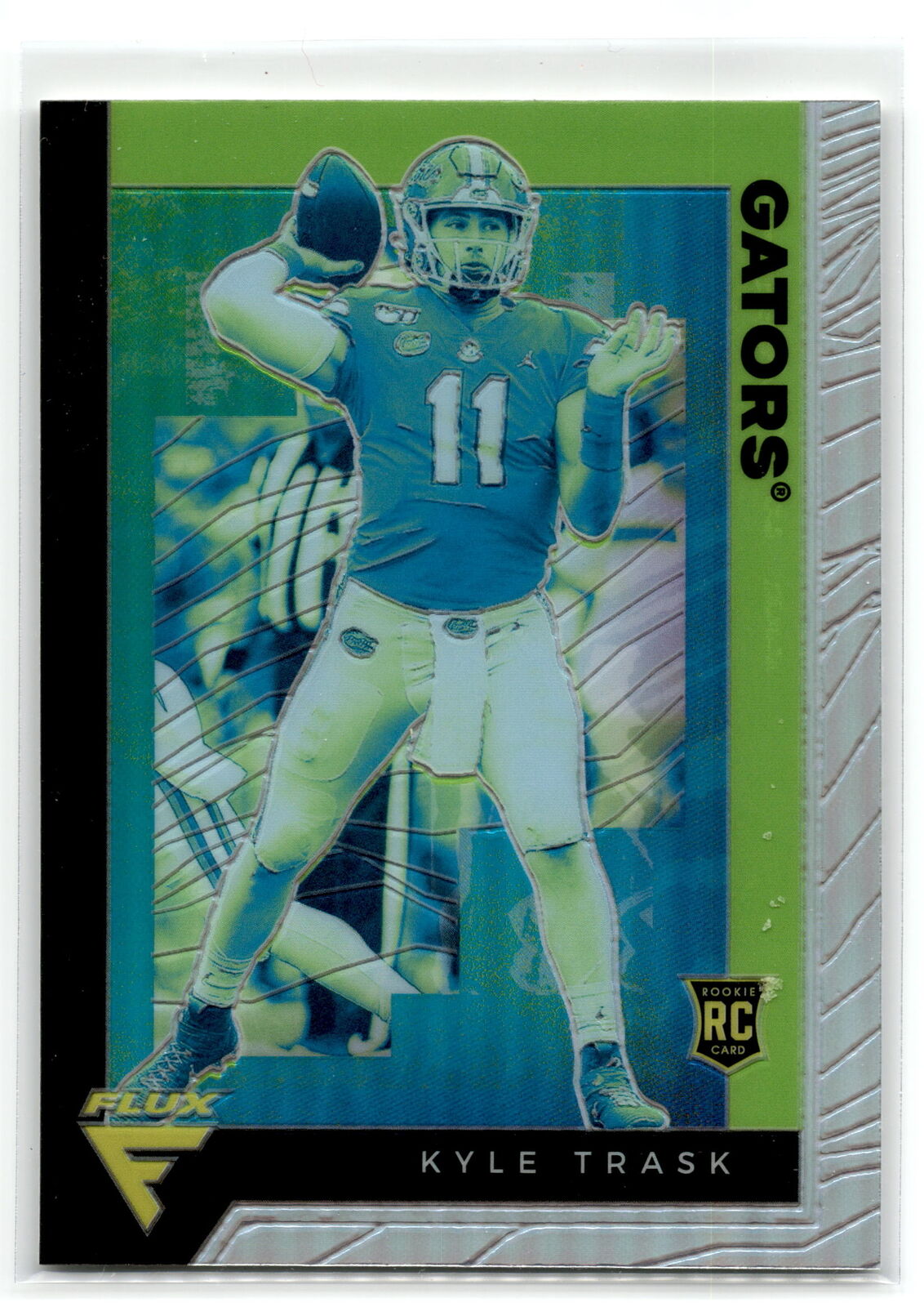 2021 Panini Chronicles Draft Picks Collegiate #239 Kyle Trask Flux Base NM