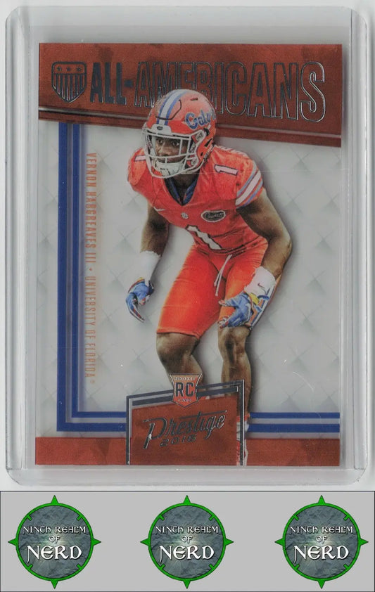 Vernon Hargreaves III 2016 Panini Prestige All-Americans #9 Florida Gators