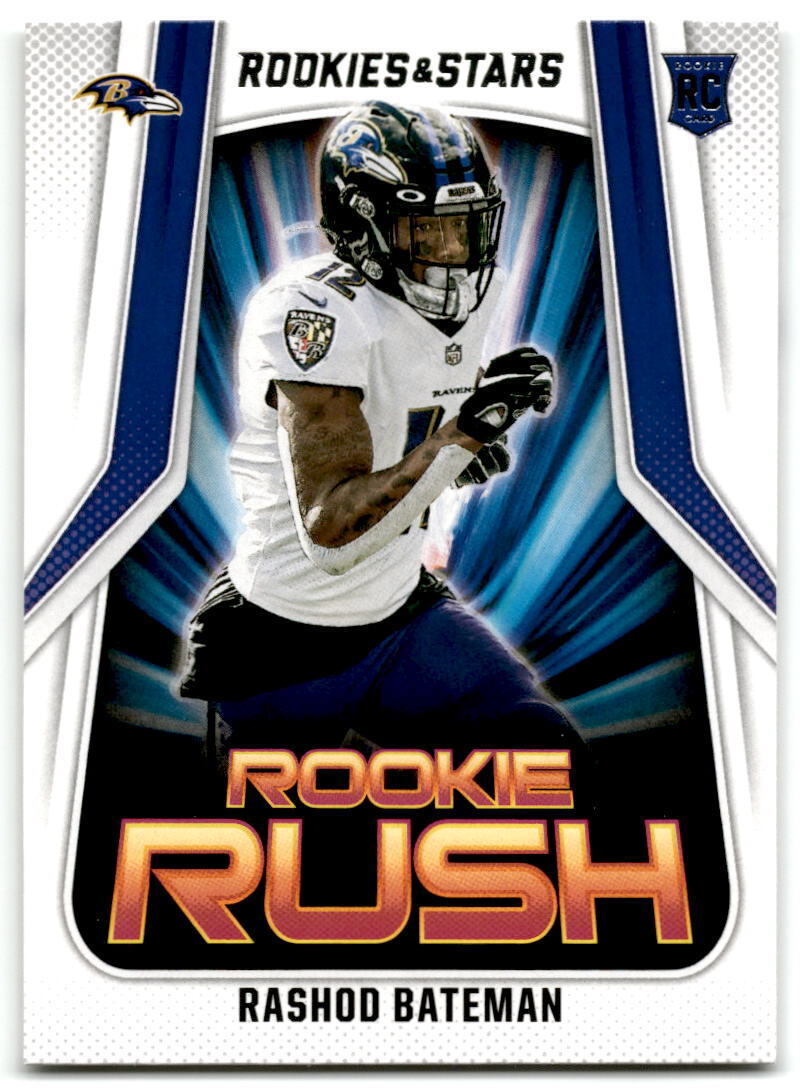 2021 Panini Rookies & Stars #RR-10 Rashod Bateman Rookie Rush NM