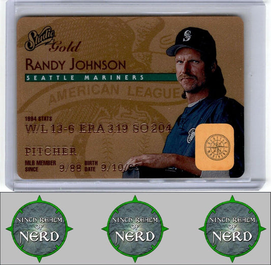 1995 Studio #48 Randy Johnson Gold