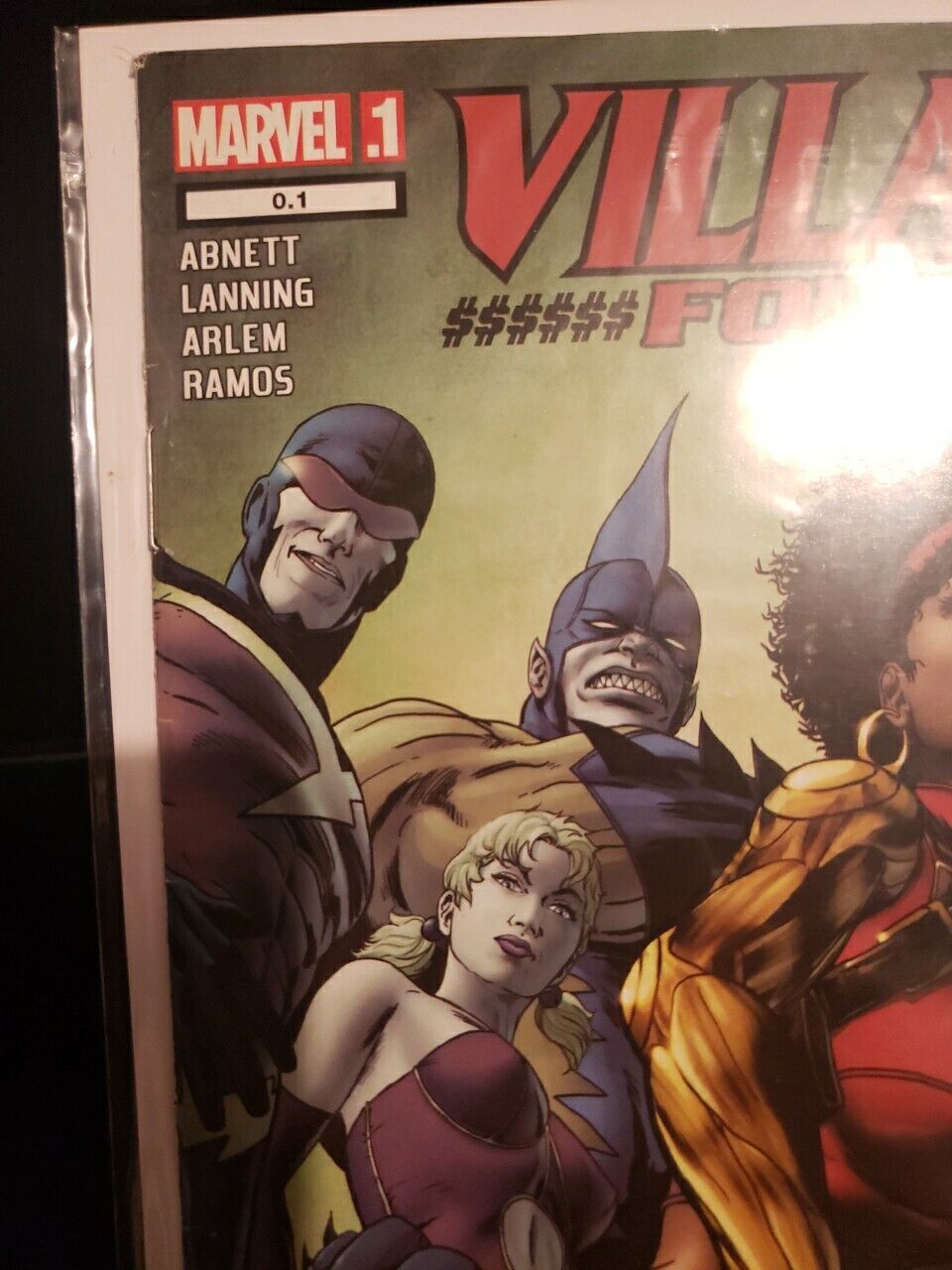 Marvel 0.1 Villains For Hire Direct Edition