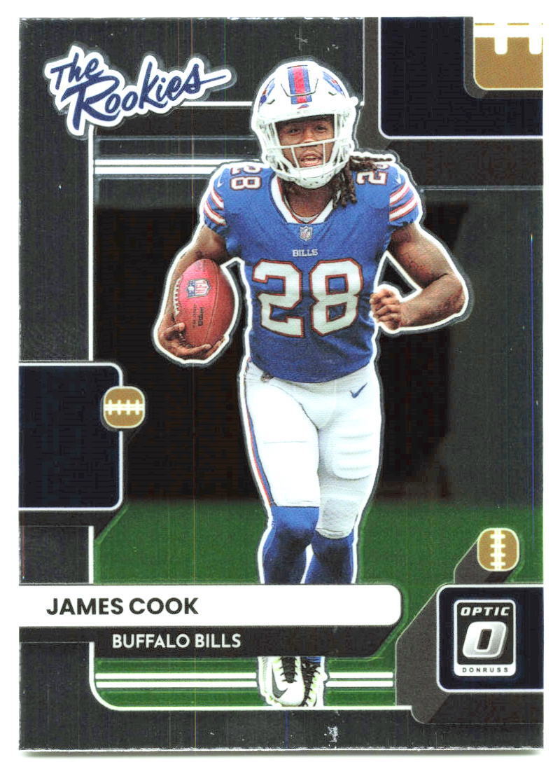 2022 Donruss Optic #TR-20 James Cook The Rookies NM