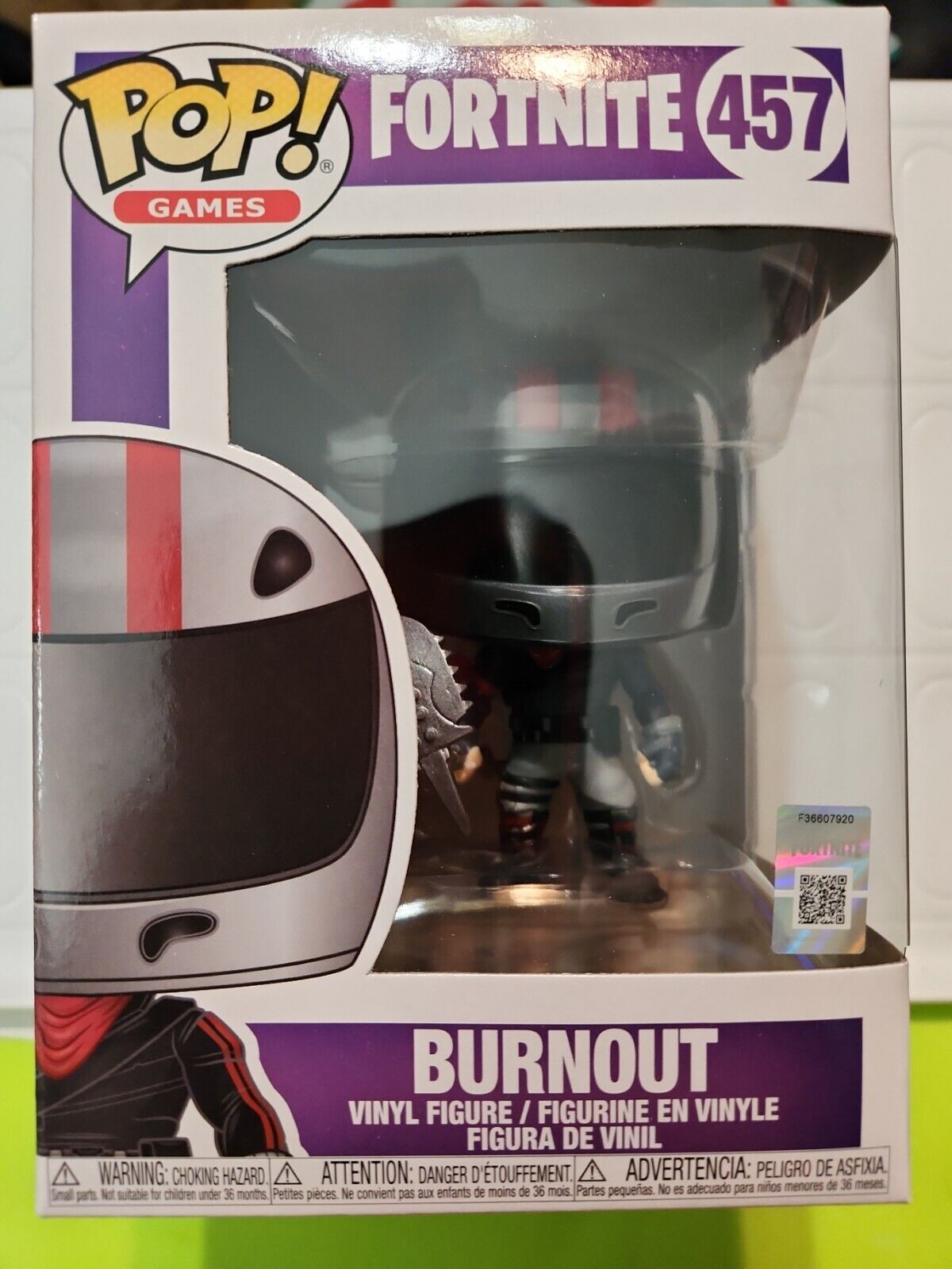 Funko POP! Games - Fortnite S2 Vinyl Figure - BURNOUT #457 - New in Box