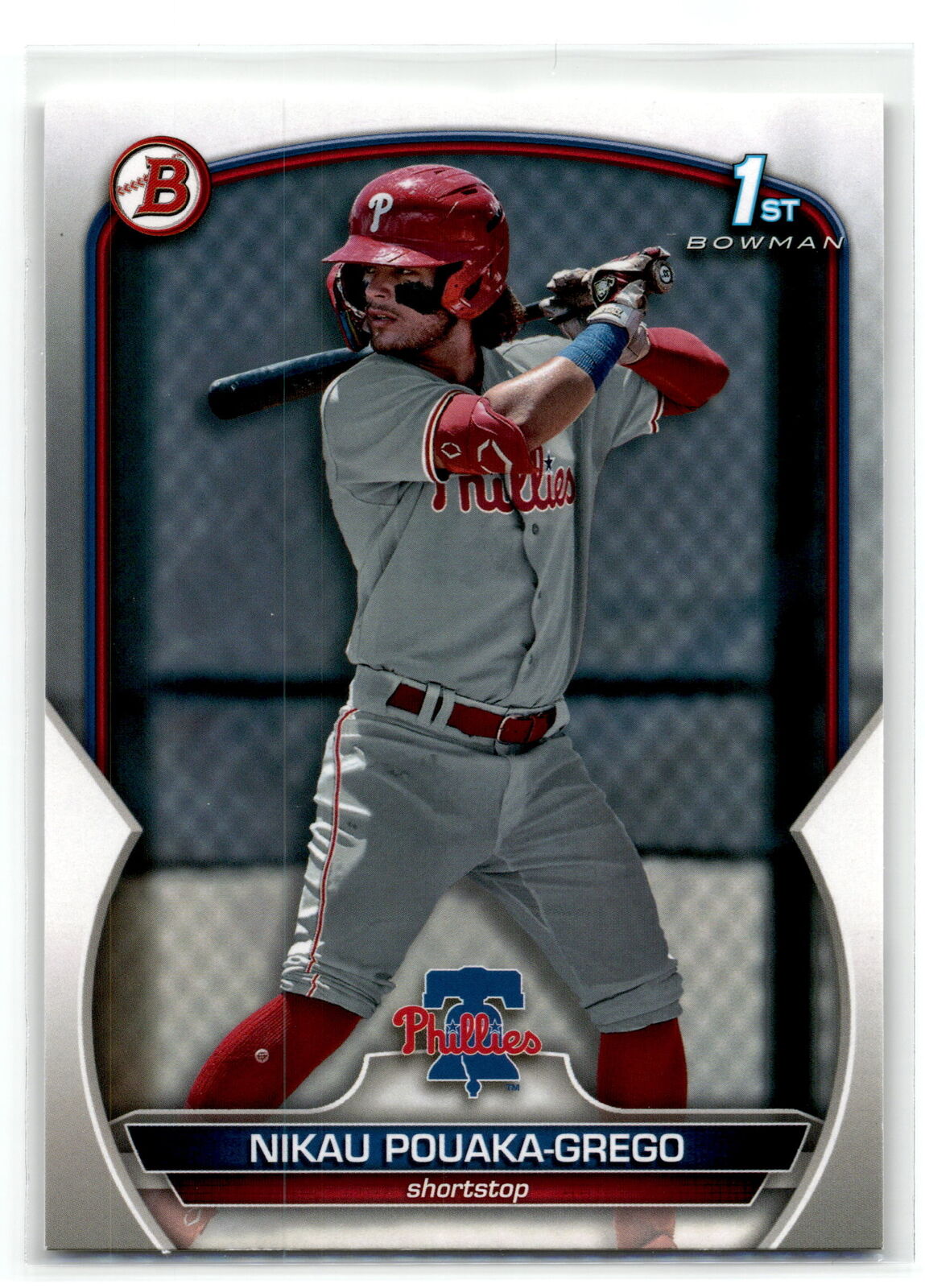 2023 Bowman #BP-89 Nikau Pouaka-Grego Prospects NM