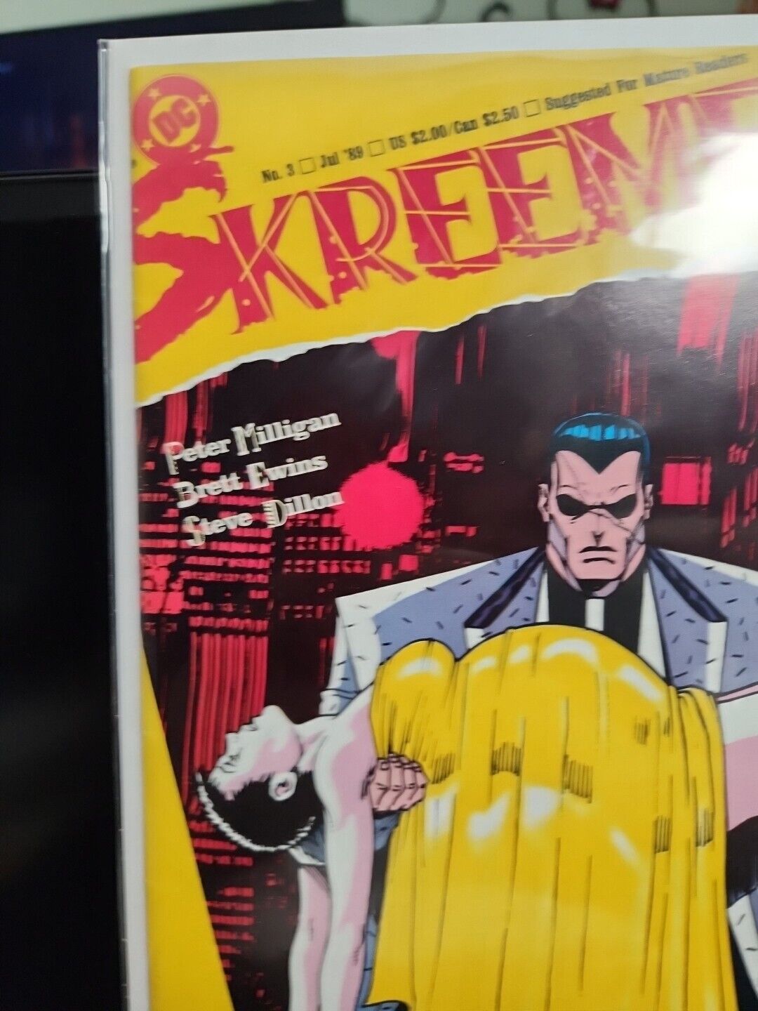 SKREEMER #3 8.0 DC COMIC BOOK CM31-247