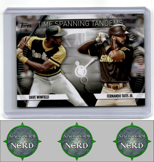 2023 Topps Update #TS-13 Fernando Tatis Jr. / Dave Winfield