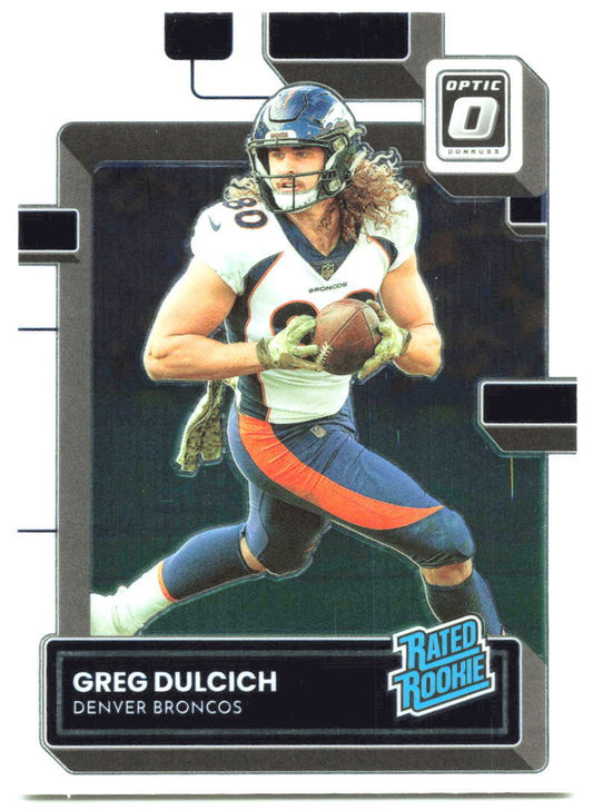 2022 Donruss Optic #288 Greg Dulcich NM