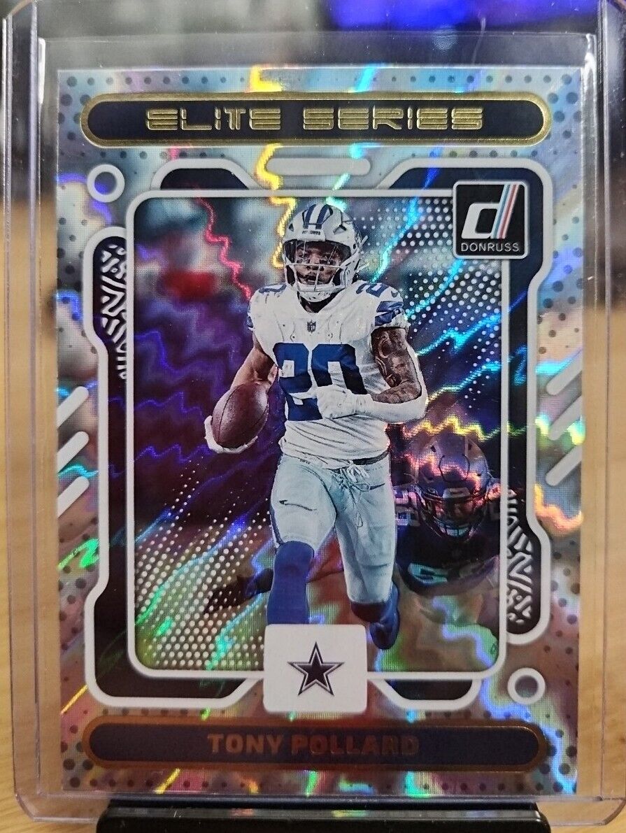 2023 Donruss Football Elite Series Tony Pollard #ES-22 Cowboys