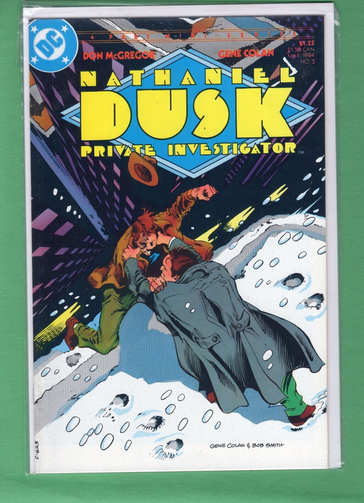 Nathaniel Dusk Private Investigator #2 DC Comics Mar 1984