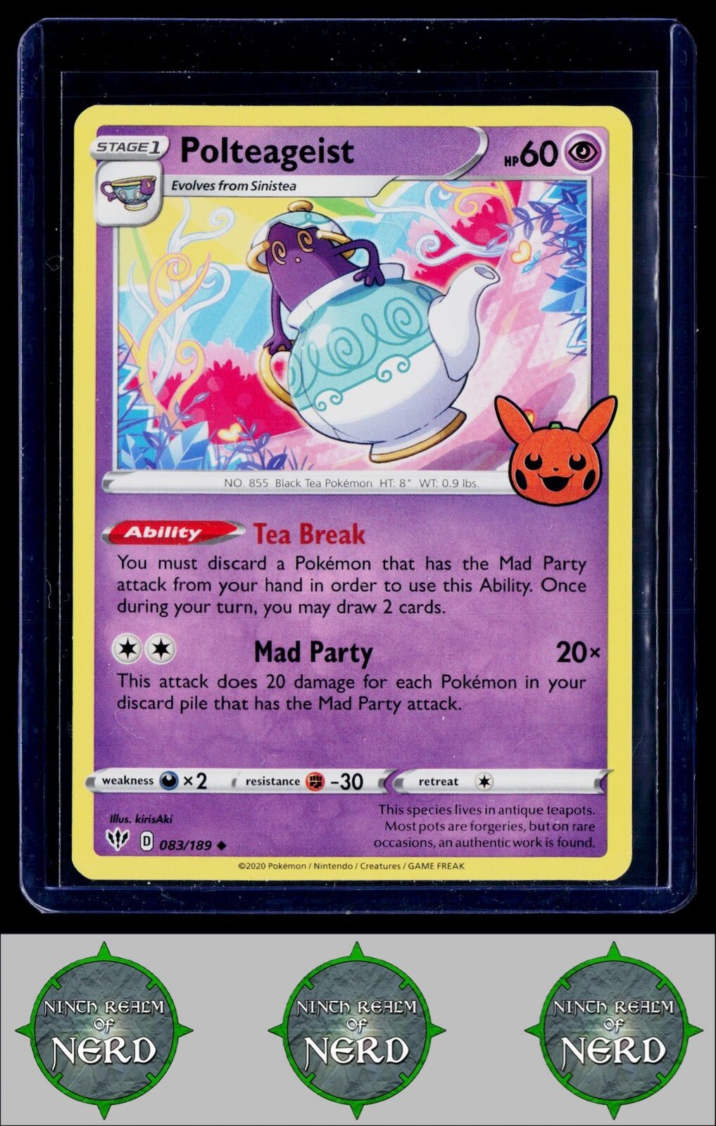 Polteageist Trick or Trade BOOster #083/189 Promo