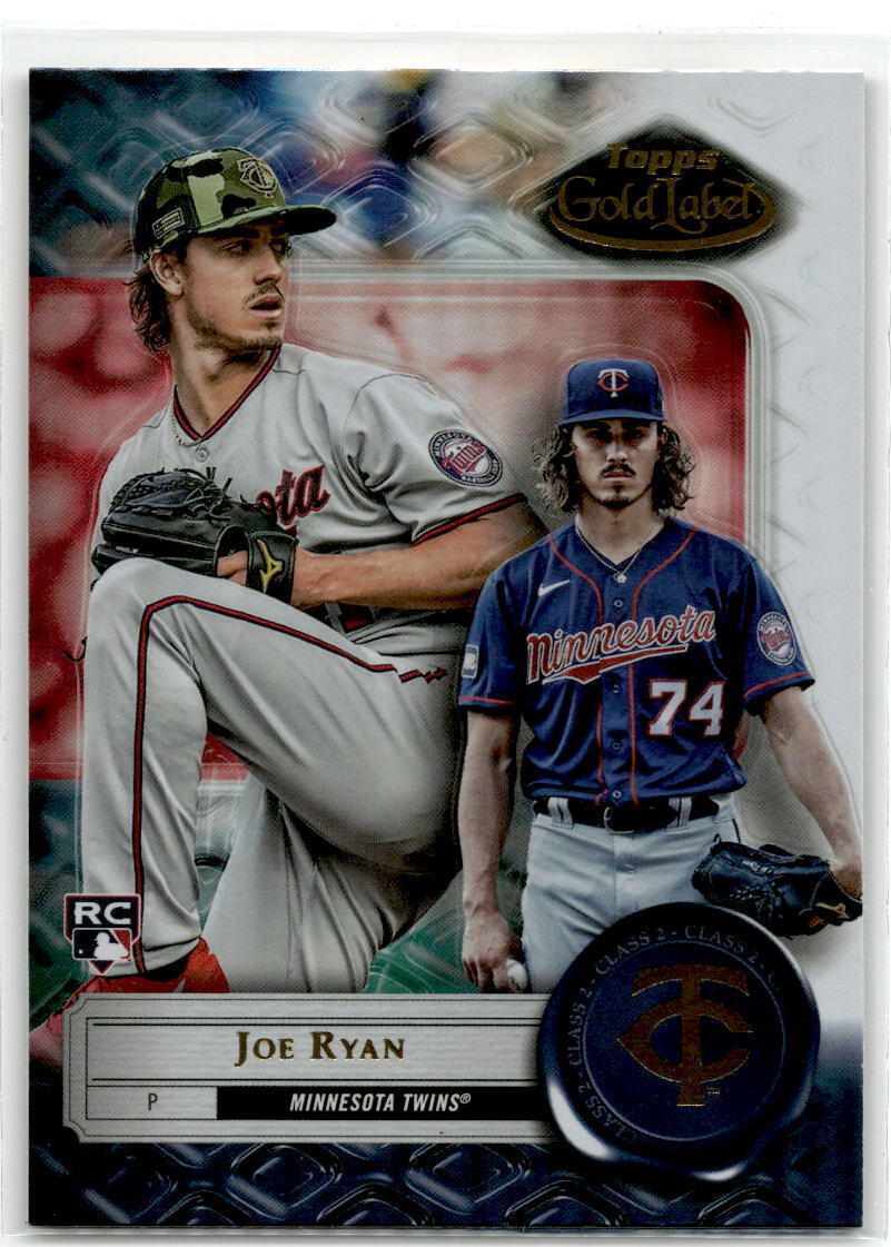 2022 Topps Gold Label #24 Joe Ryan Class 2 NM