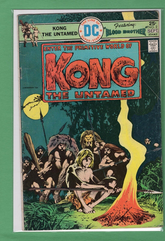 Kong The Untamed Vol. 1 No. 2 1975 DC Wrightson Alcala Gurat