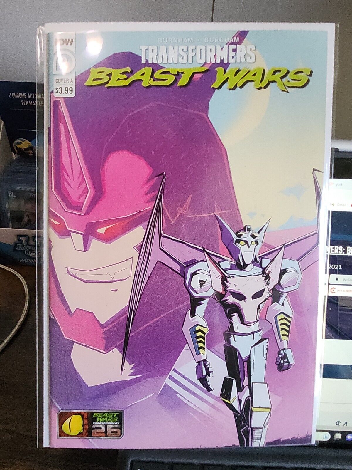 3 2021 IDW Transformers Beast Wars Comics #1-2 W/ #1 Variant Cover 