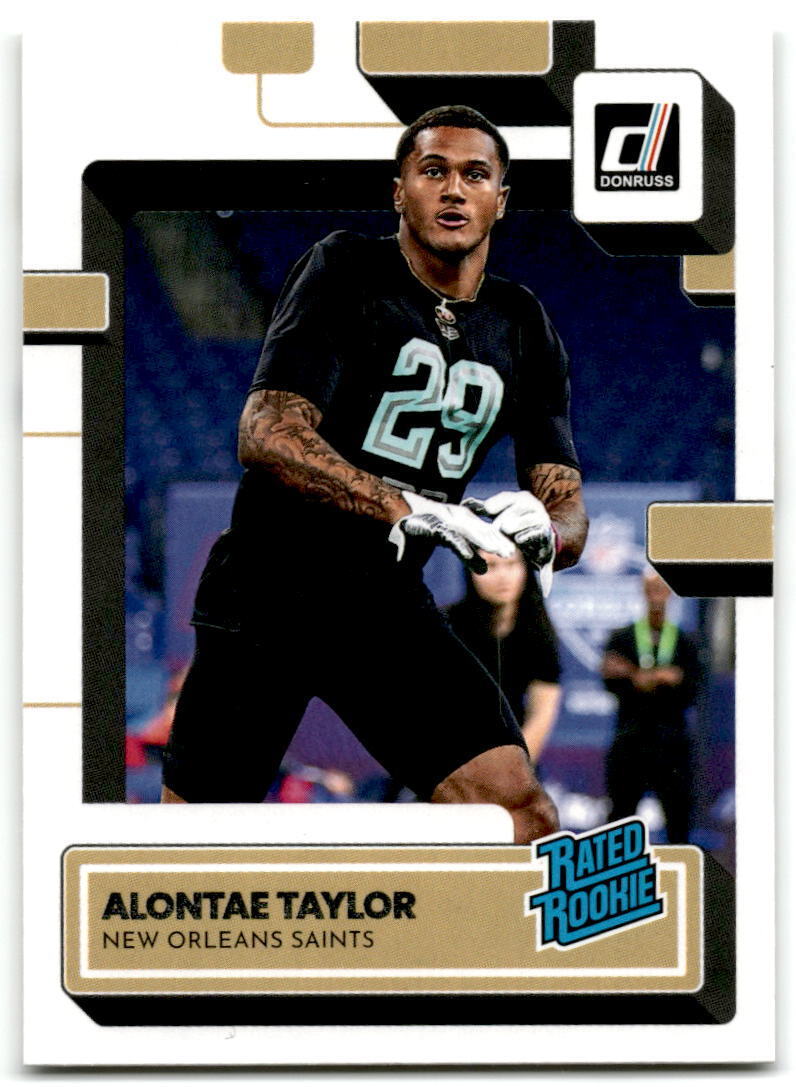 2022 Donruss #373 Alontae Taylor Red Press Proof NM