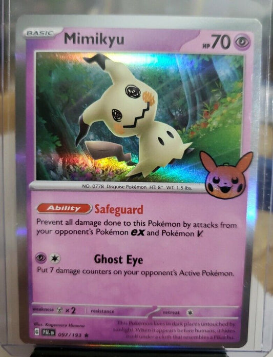 Mimikyu 097/193- 2023 Trick or Trade- Holo Rare- NM/M