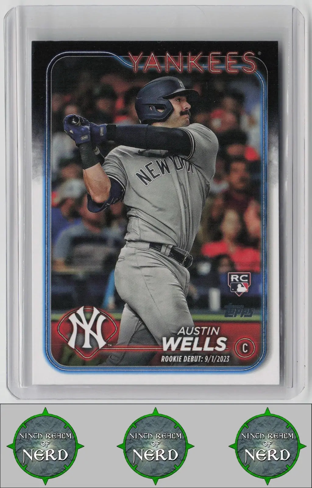 Austin Wells 2024 Topps Update #US325 New York Yankees