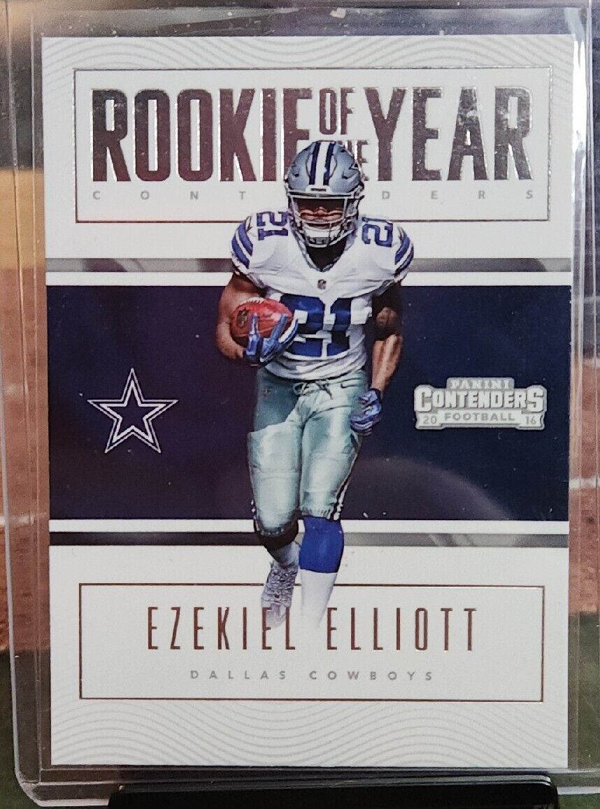 Ezekiel Elliott RC 2016 Panini Contenders Rookie of the Year #1 RC