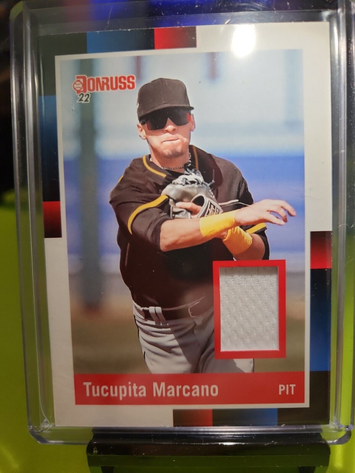 TUCUPITA MARCANO 2022 Donruss Baseball ROOKIE Retro 1988 Jersey Patch PIRATES