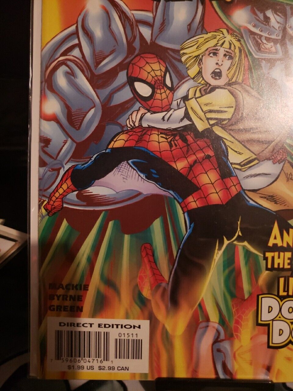 The Amazing Spider-Man #15 (Marvel, March 2000) Doctor Doom Appearance