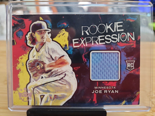 Joe Ryan 2022 Diamond Kings Rookie Expression RC Relic Patch #RE-JR