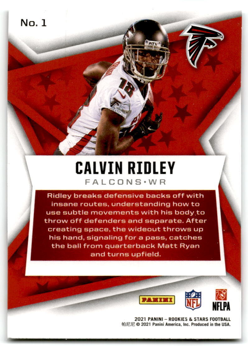 2021 Panini Rookies & Stars #1 Calvin Ridley NM