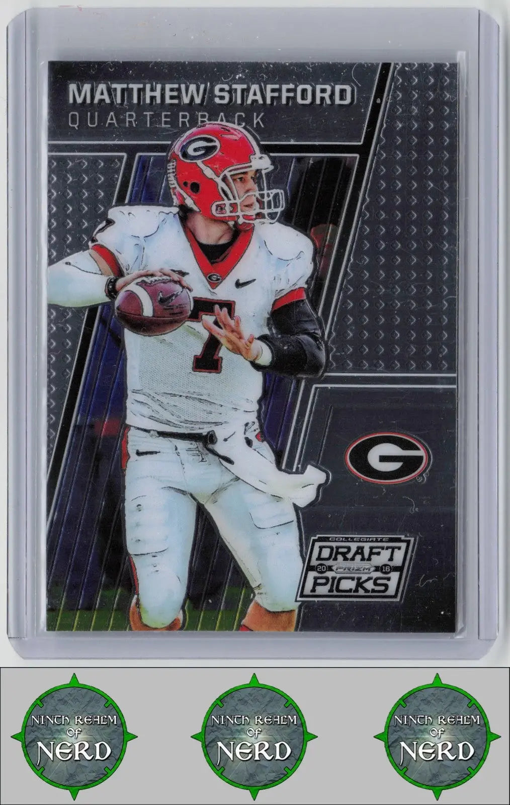 Matthew Stafford 2016 Panini Prizm Collegiate Draft Picks #74 Georgia Bulldogs