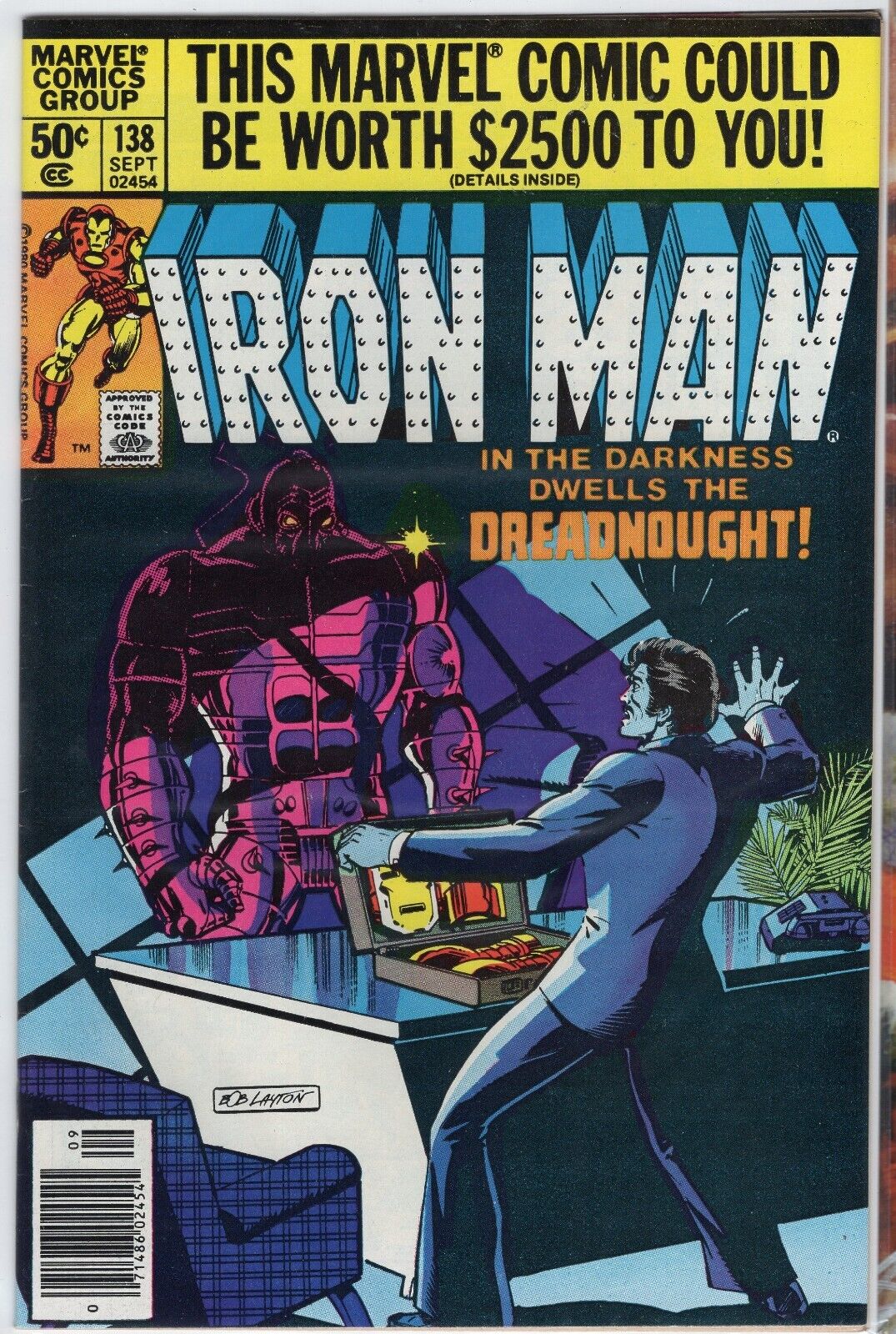 Iron Man #138 September 1980 VG Dreadnought Marvel Comics Group