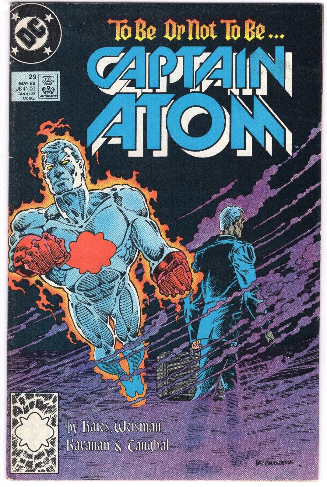 CAPTAIN ATOM VOL. 3 #29 (MAY 1989) Bagged And Boarded