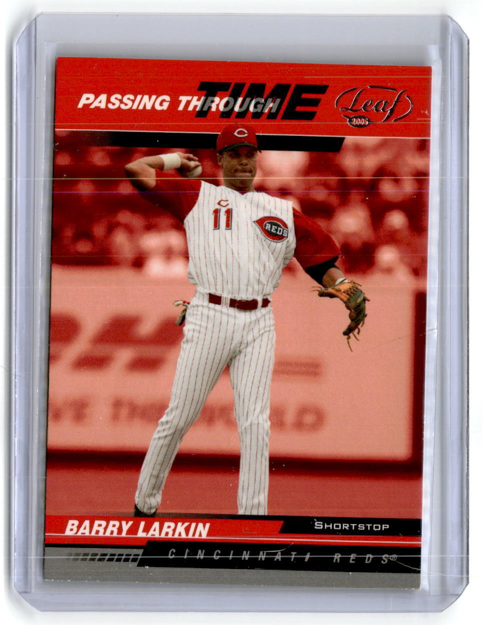 2005 Leaf #PTT-258 Barry Larkin