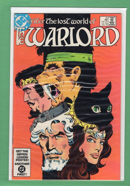 Enter the Lost World of THE WARLORD #76 1983 DC Comics