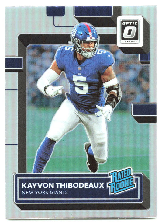 2022 Donruss Optic #245 Kayvon Thibodeaux Holo NM