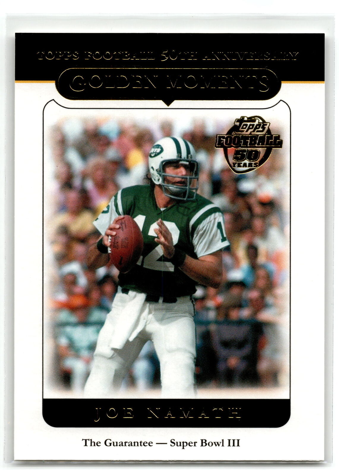 2005 Topps #325 Joe Namath NM