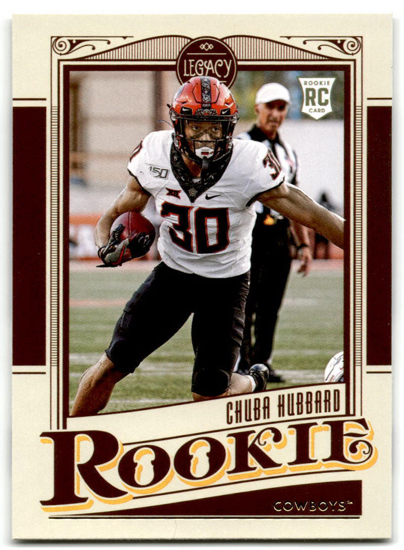 2021 Panini Legacy #165 Chuba Hubbard NM