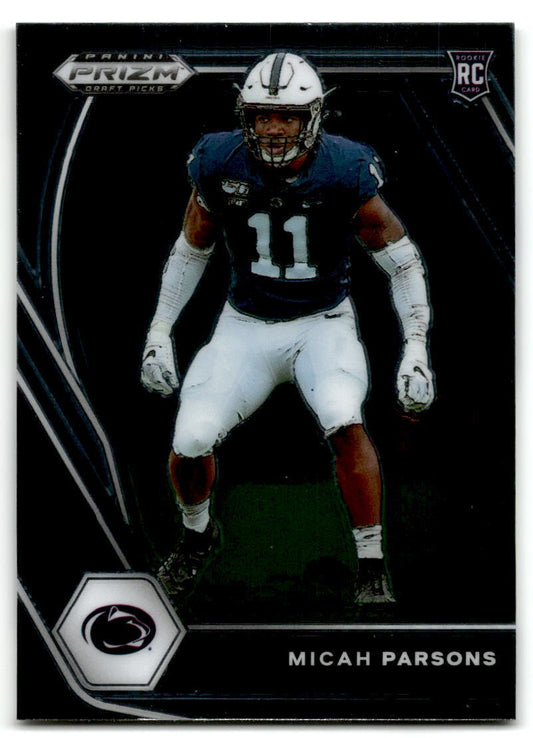 2021 Panini Prizm Draft Picks Collegiate #136 Micah Parsons NM