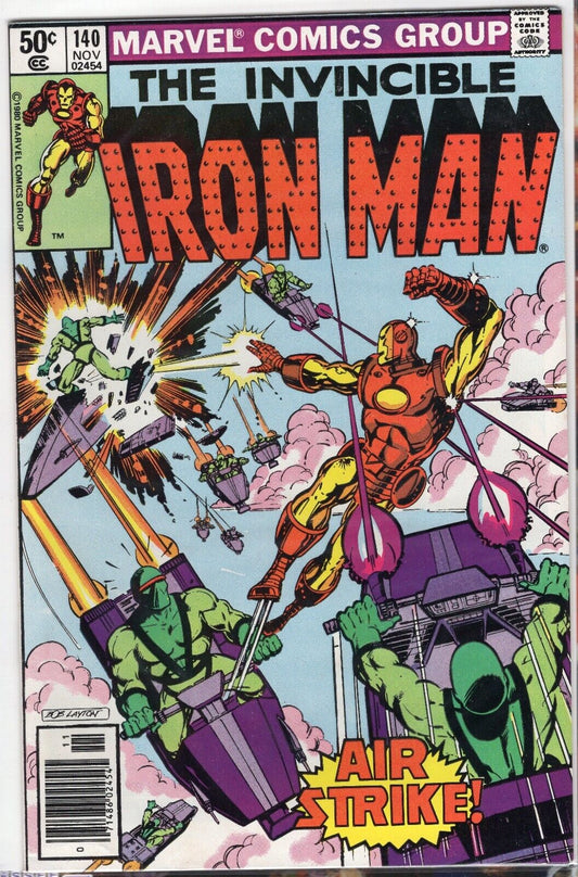 Iron Man #140 - Newsstand (VF/NM) 1980